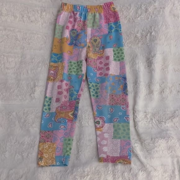 GIRLS PAISLEY PRINT MATCHING LONG SLEEVE SET - Picture 4 of 8